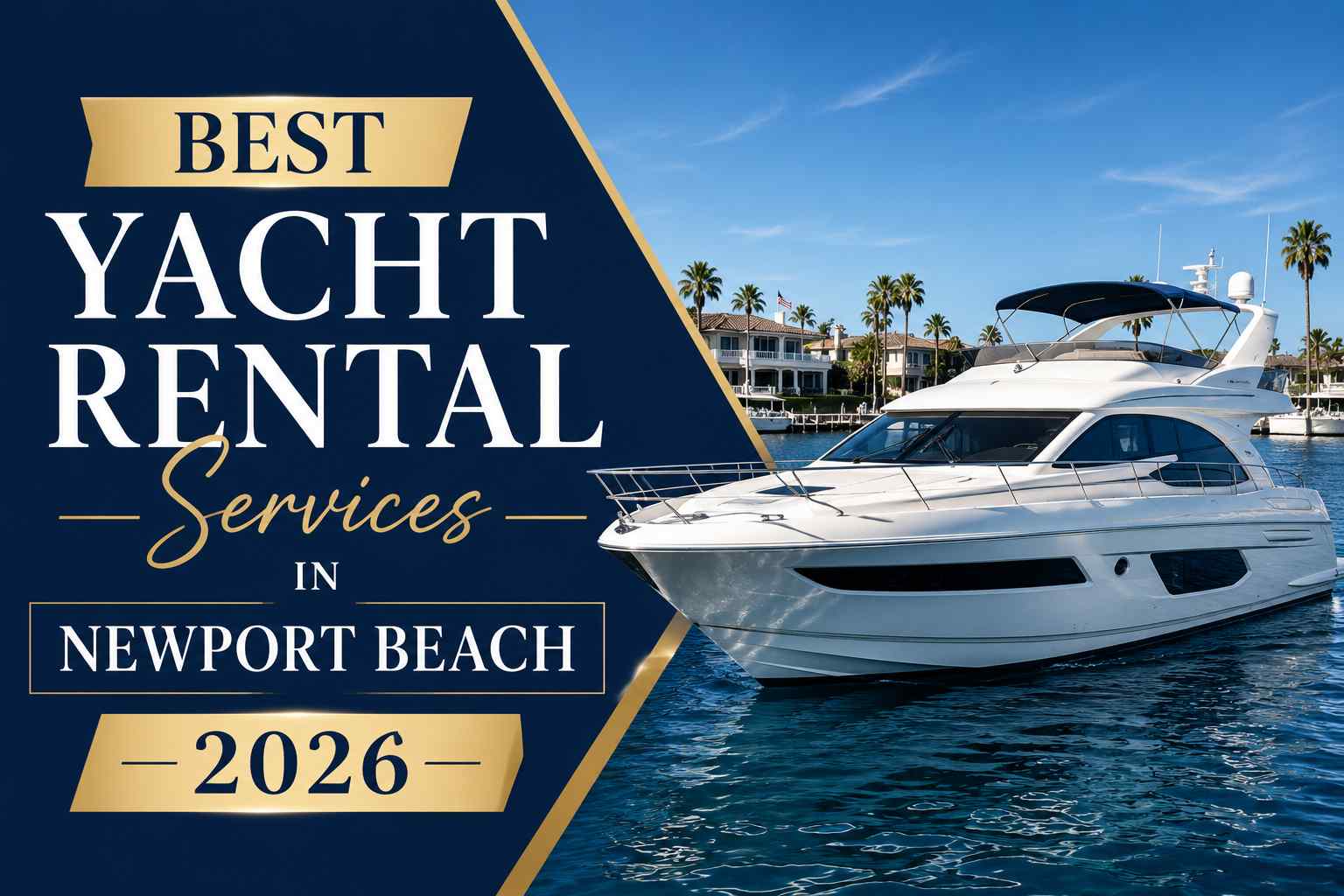 8 Best Yacht Rental Services in Newport Beach 2026