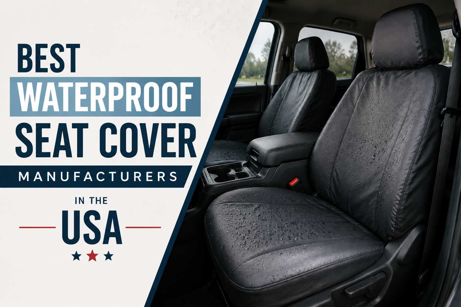 Best Waterproof Seat Cover Manufacturers in the USA (2026 Guide)